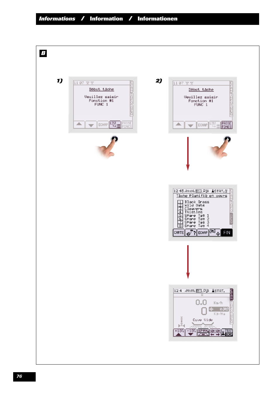 Sulky VISION 2 DPB User Manual | Page 76 / 85