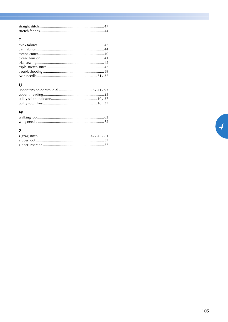 Brother 885-V65 User Manual | Page 107 / 108