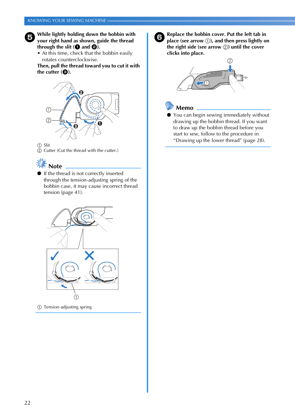 Brother 885-V65 User Manual | Page 24 / 108