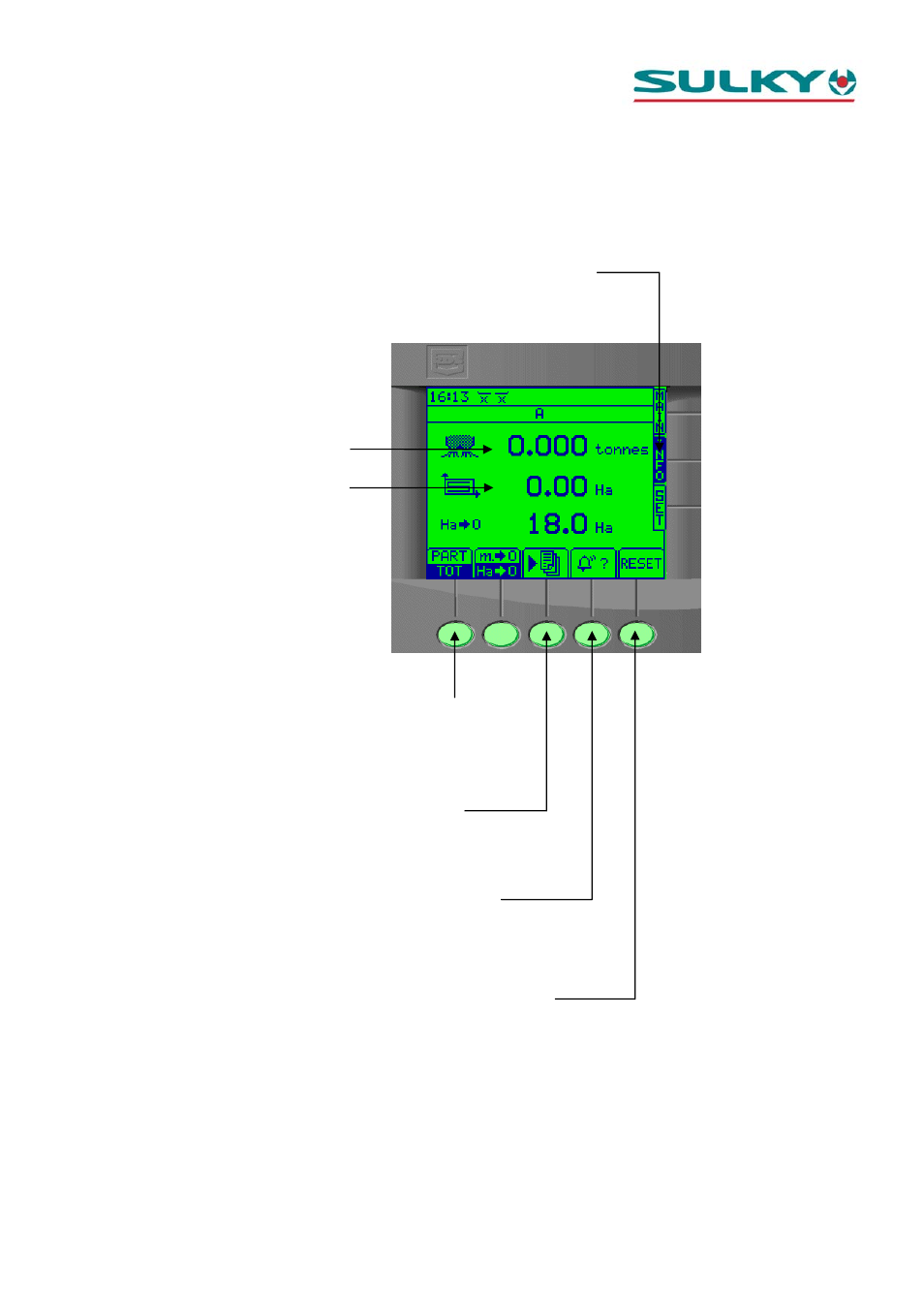 Dpa dpb : quick-start guide, Information menu | Sulky VISION 1 DPB Quick set-up User Manual | Page 4 / 4