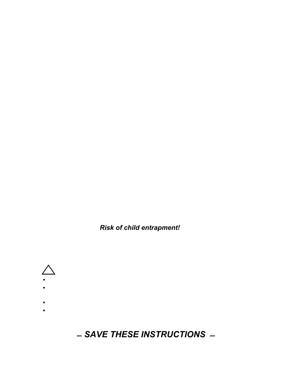 Danger, Save these instructions | Summit FFBF285SS User Manual | Page 3 / 18