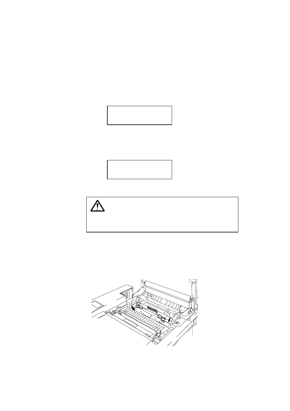 Fuser cleaner -9, Fuser cleaner message -9, Fuser cleaner change message -9 | Replacing the fuser cleaner -9, Warning | Brother HL-2400C User Manual | Page 150 / 280