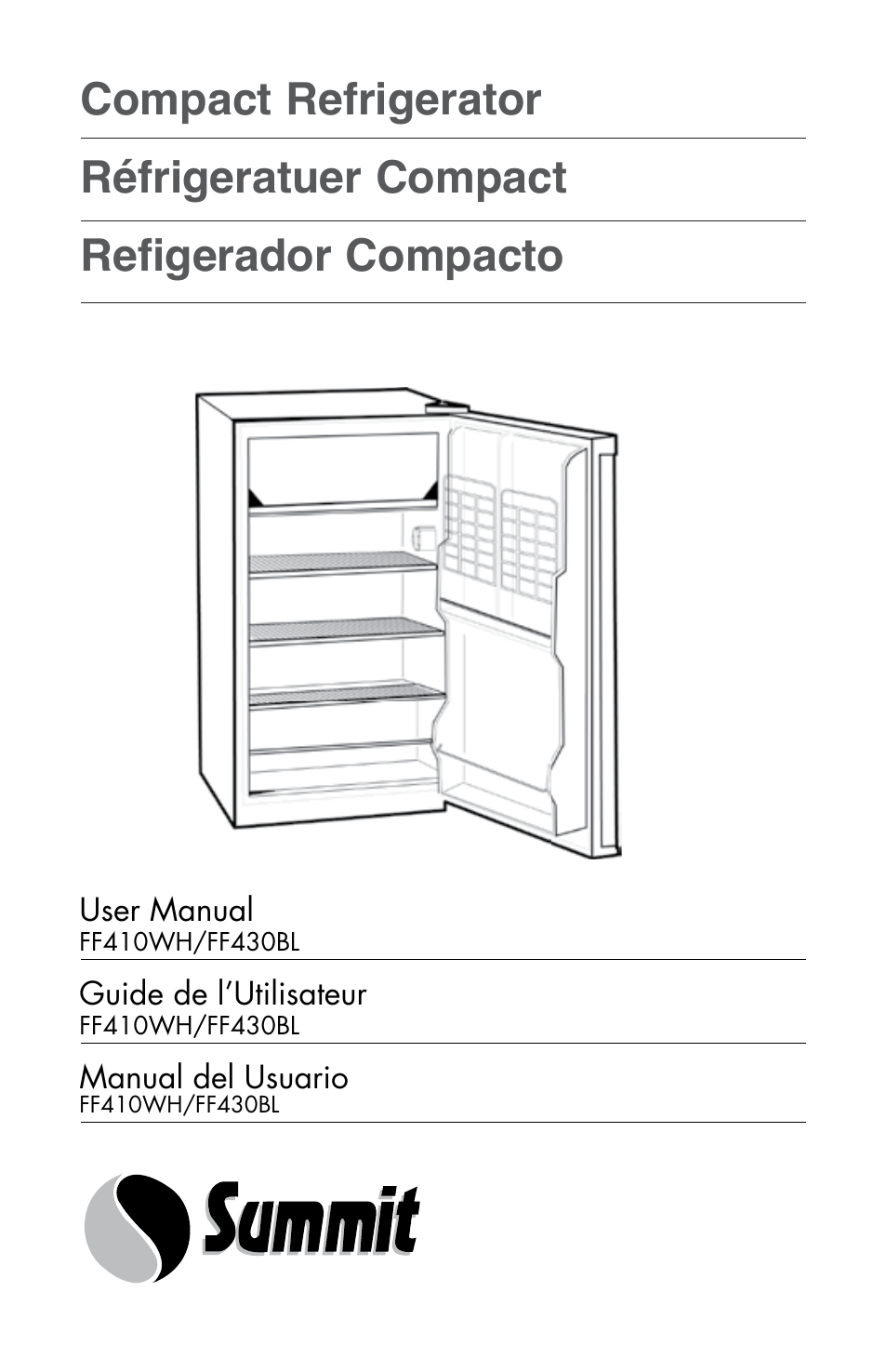 Summit FF430BLL User Manual | 48 pages