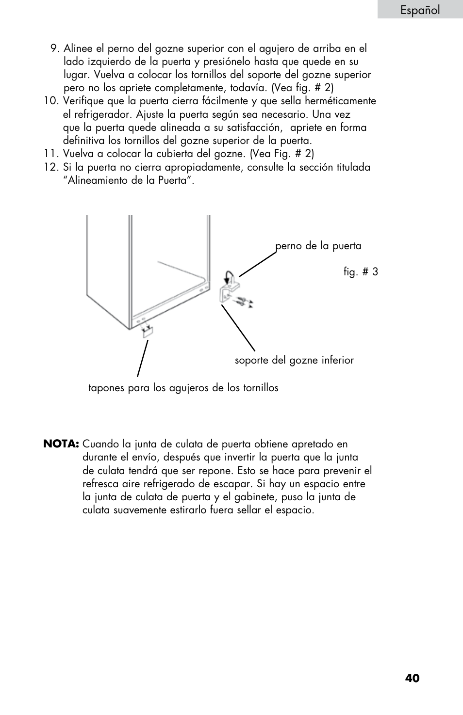 Summit FF430BLL User Manual | Page 41 / 48