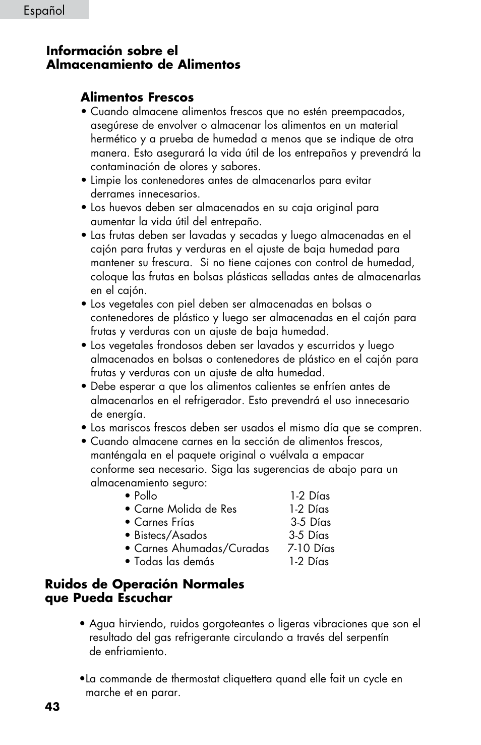 Summit FF430BLL User Manual | Page 44 / 48