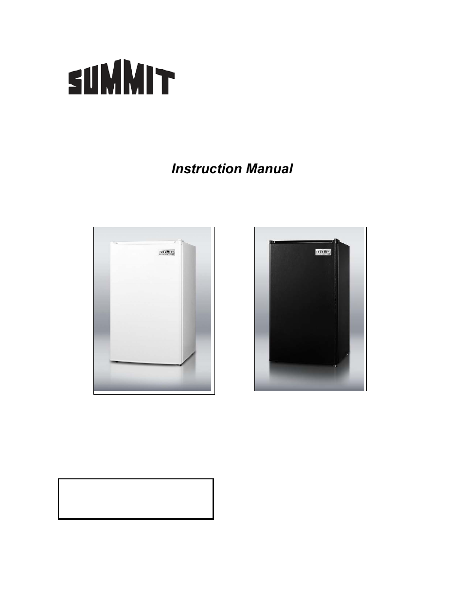 Summit FF41ESADA Series User Manual | 14 pages