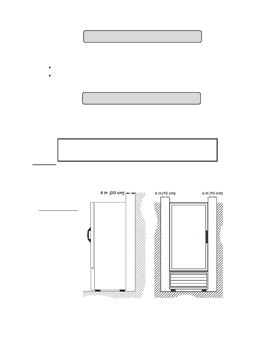 Unit review & inspection, Installation instructions | Summit ACR1515SS User Manual | Page 7 / 16