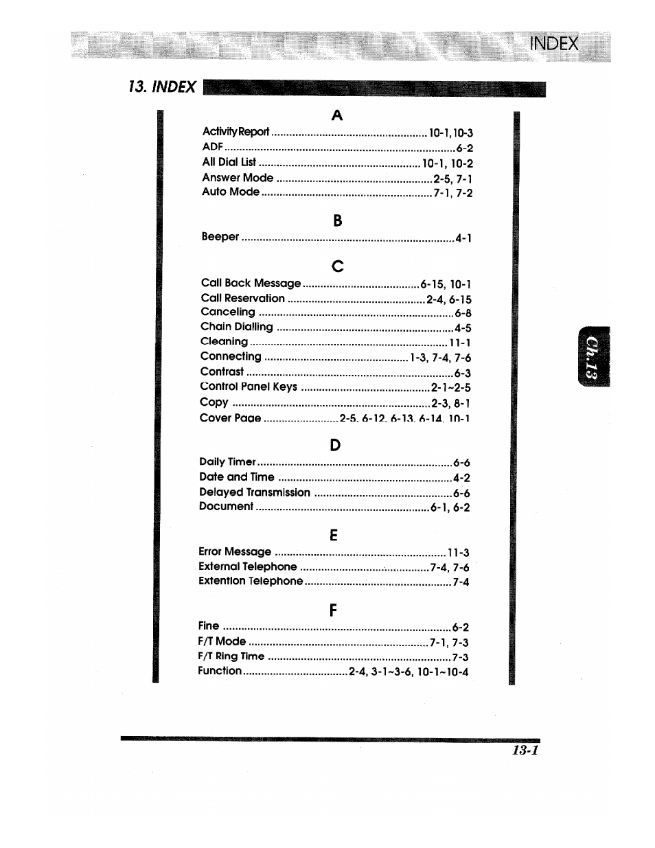 Brother IntelliFax-680 User Manual | Page 71 / 76