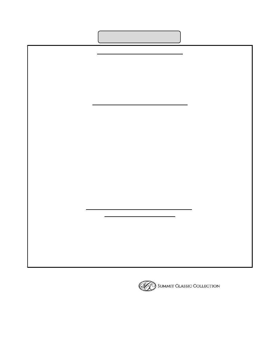 Limited warranty | Summit SPR626OS2D User Manual | Page 16 / 16