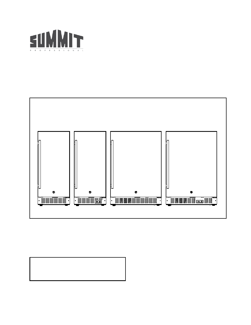 Summit SPR315OS User Manual | 16 pages