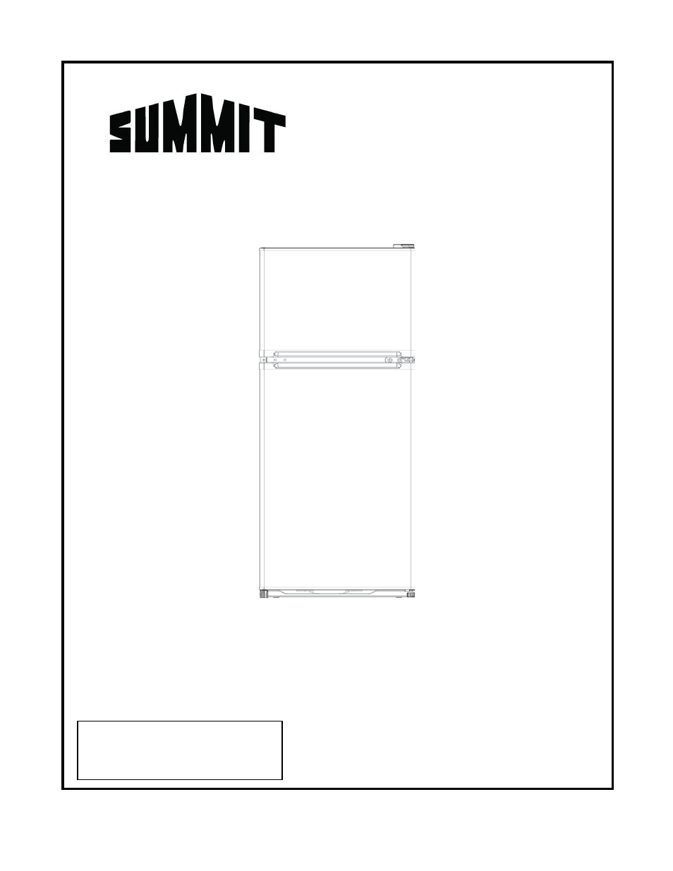 Summit FF73 User Manual | 13 pages