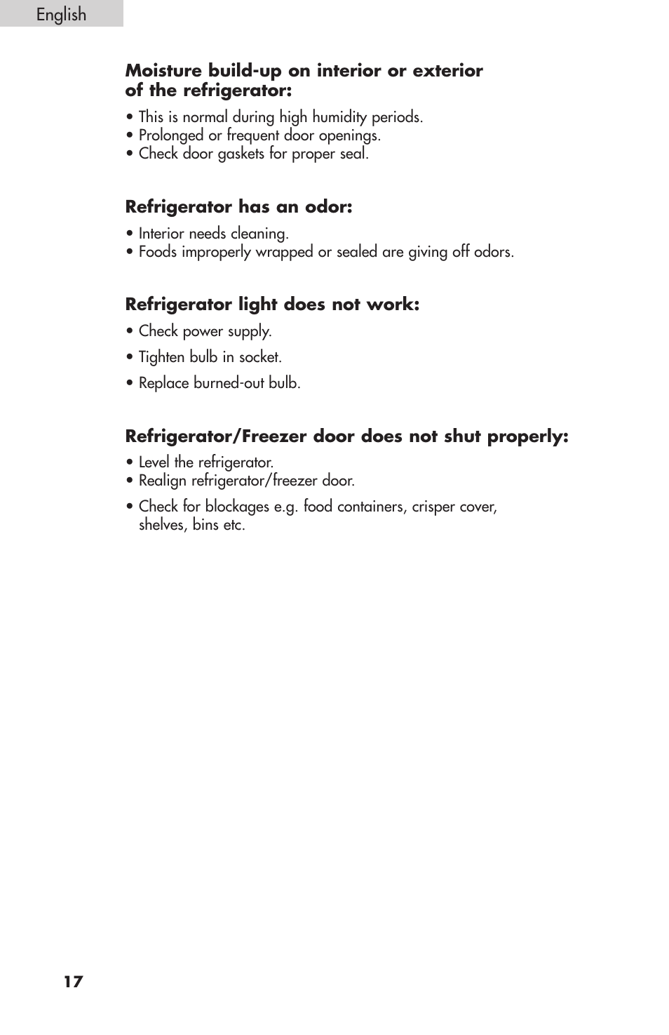 Summit FF1074 User Manual | Page 18 / 56