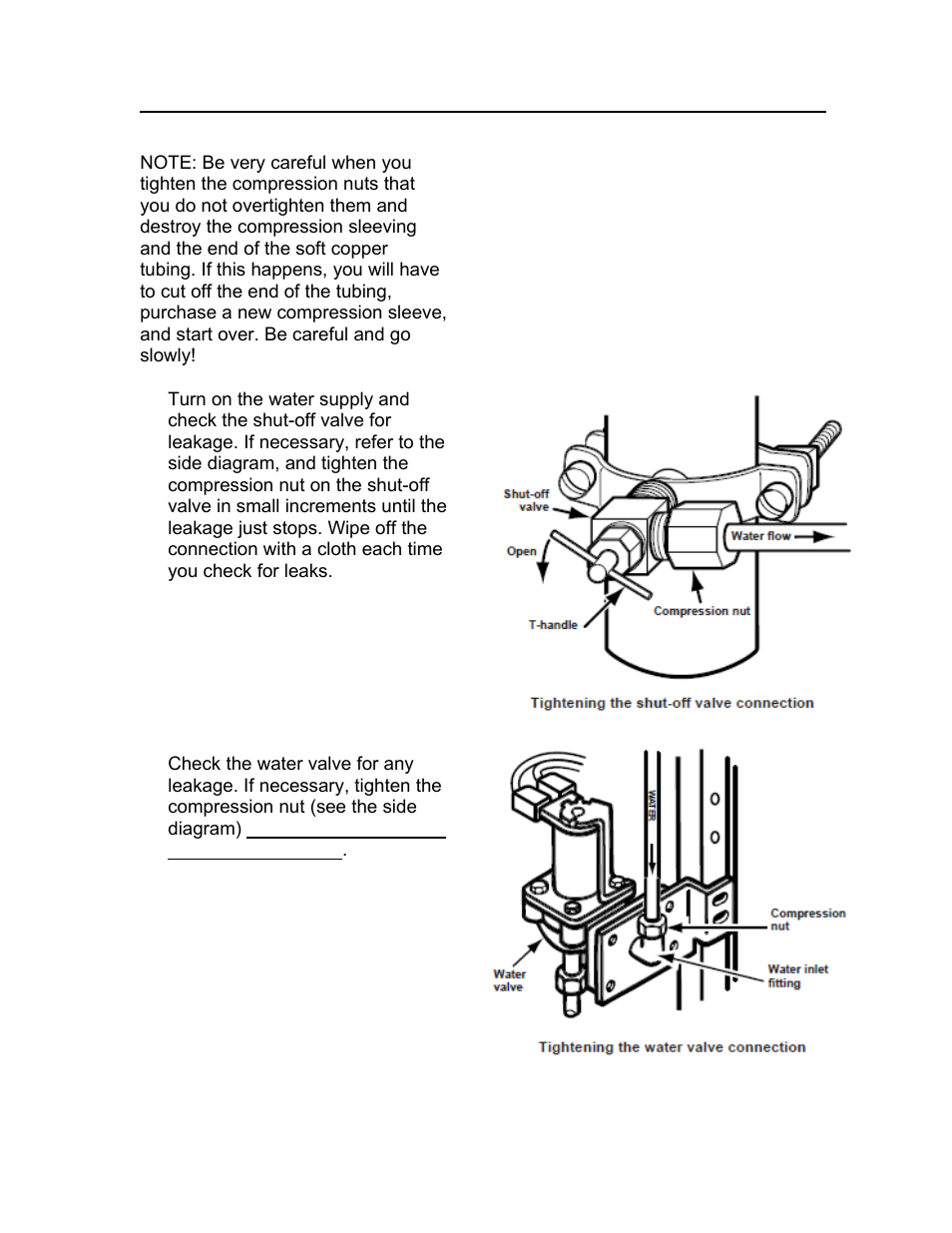 Turning the water on | Summit FF1074IM User Manual | Page 7 / 14