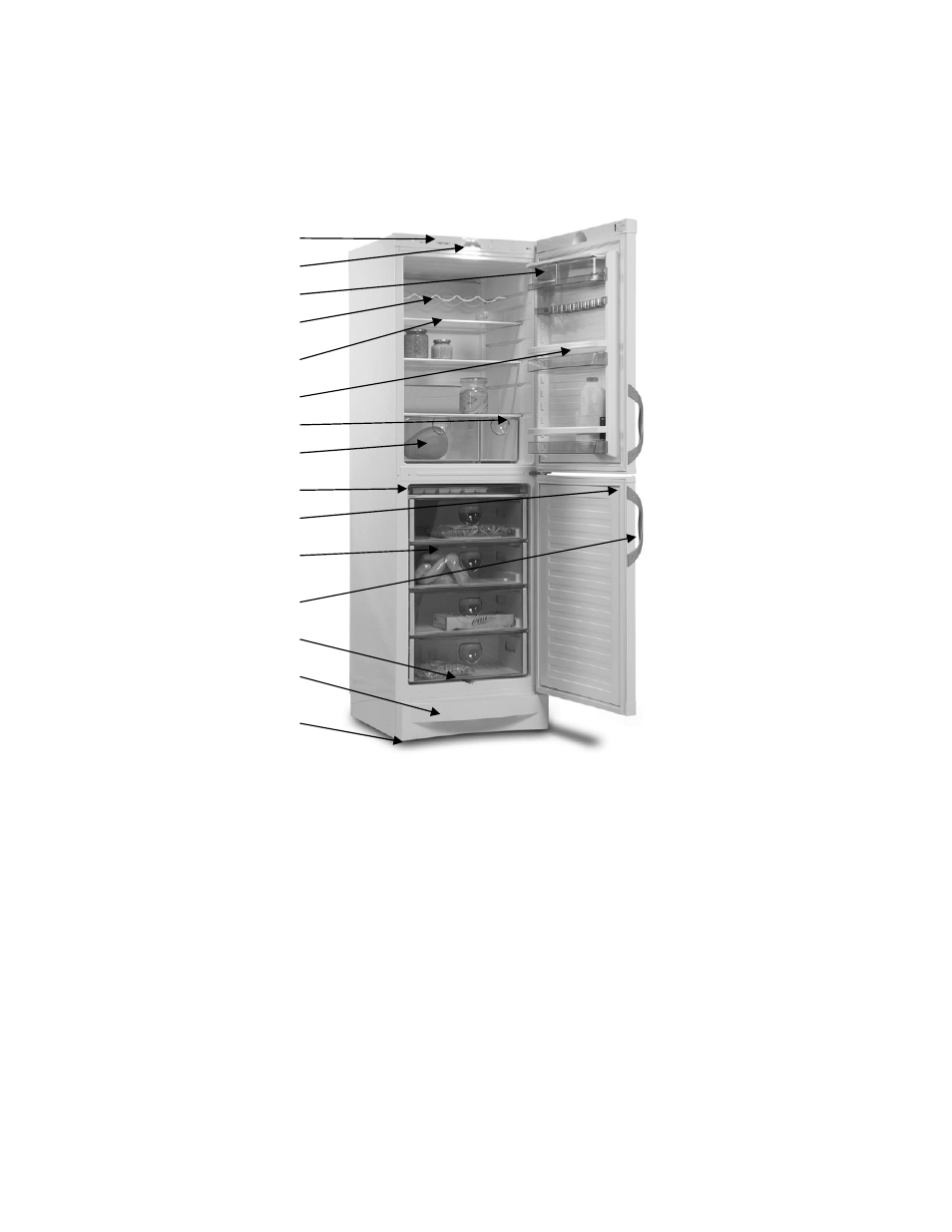 Location of parts | Summit CP171 Series User Manual | Page 4 / 16