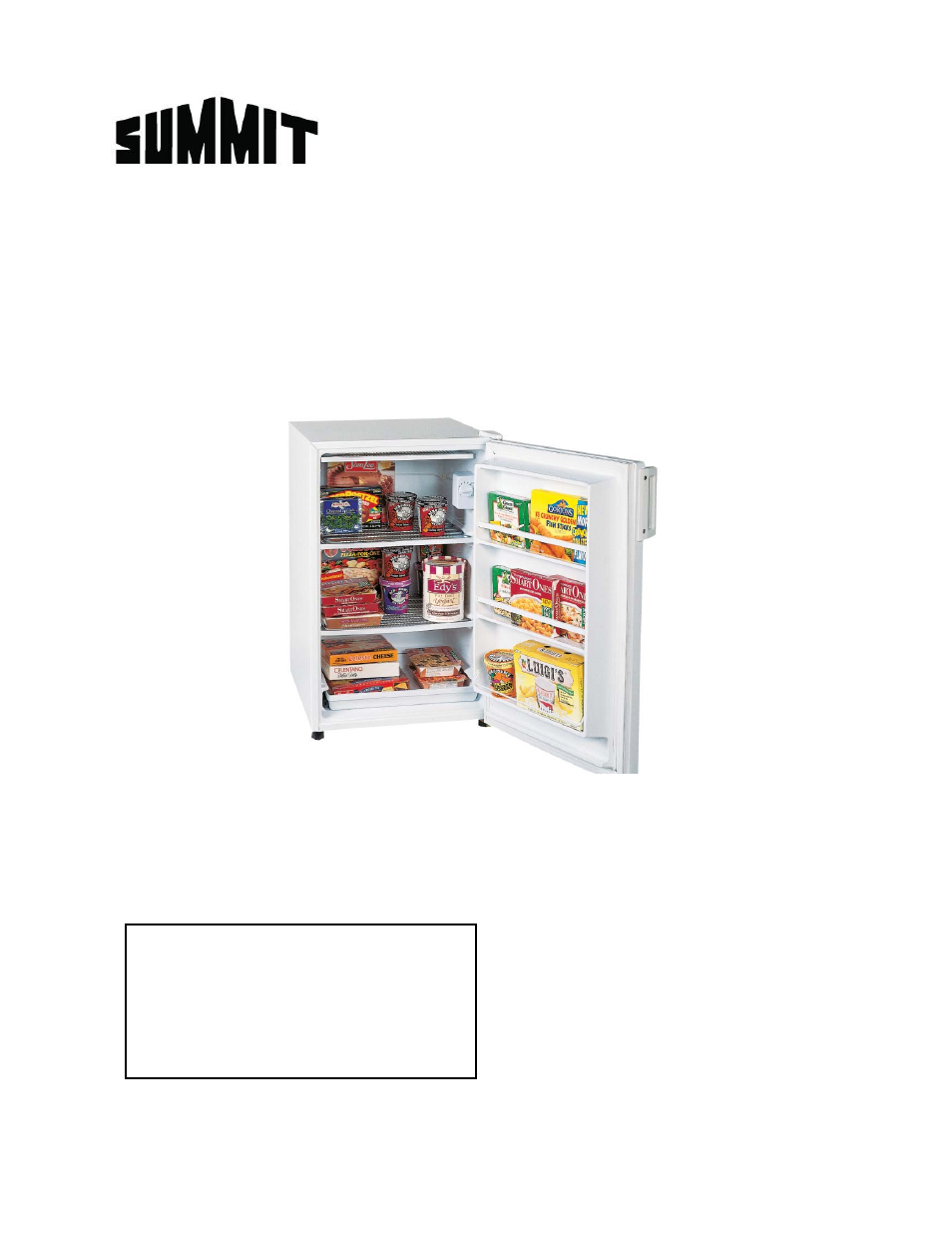 Summit FS60ML User Manual | 12 pages