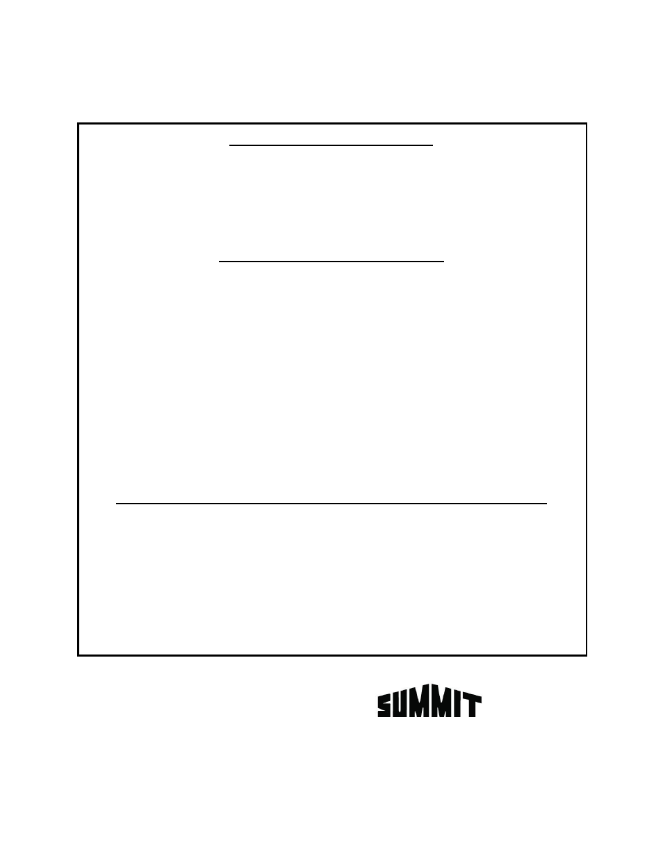 Limited warranty | Summit FS60ML User Manual | Page 12 / 12