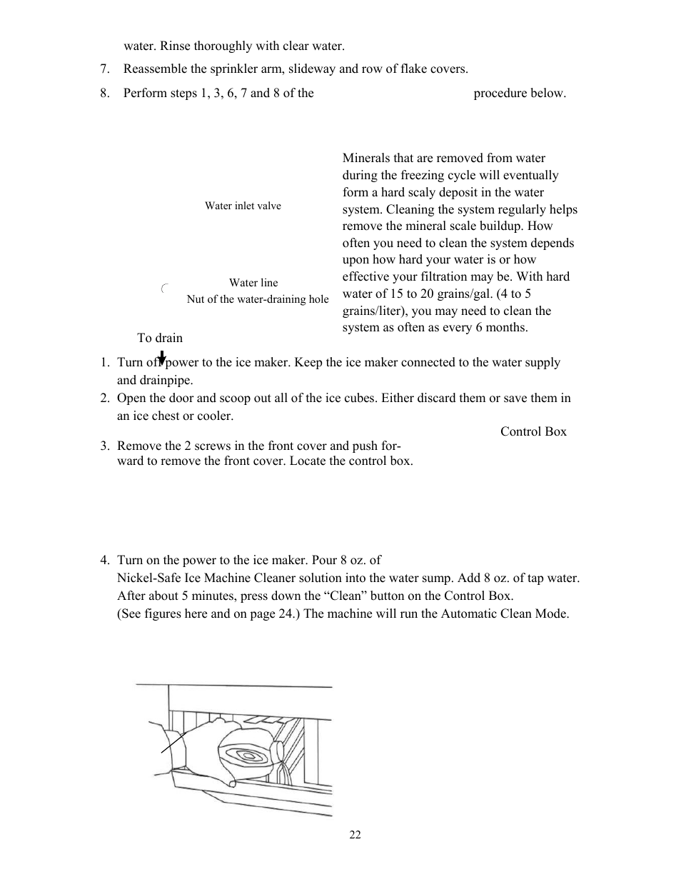 Ice making system cleaning | Summit BIM70 User Manual | Page 23 / 32