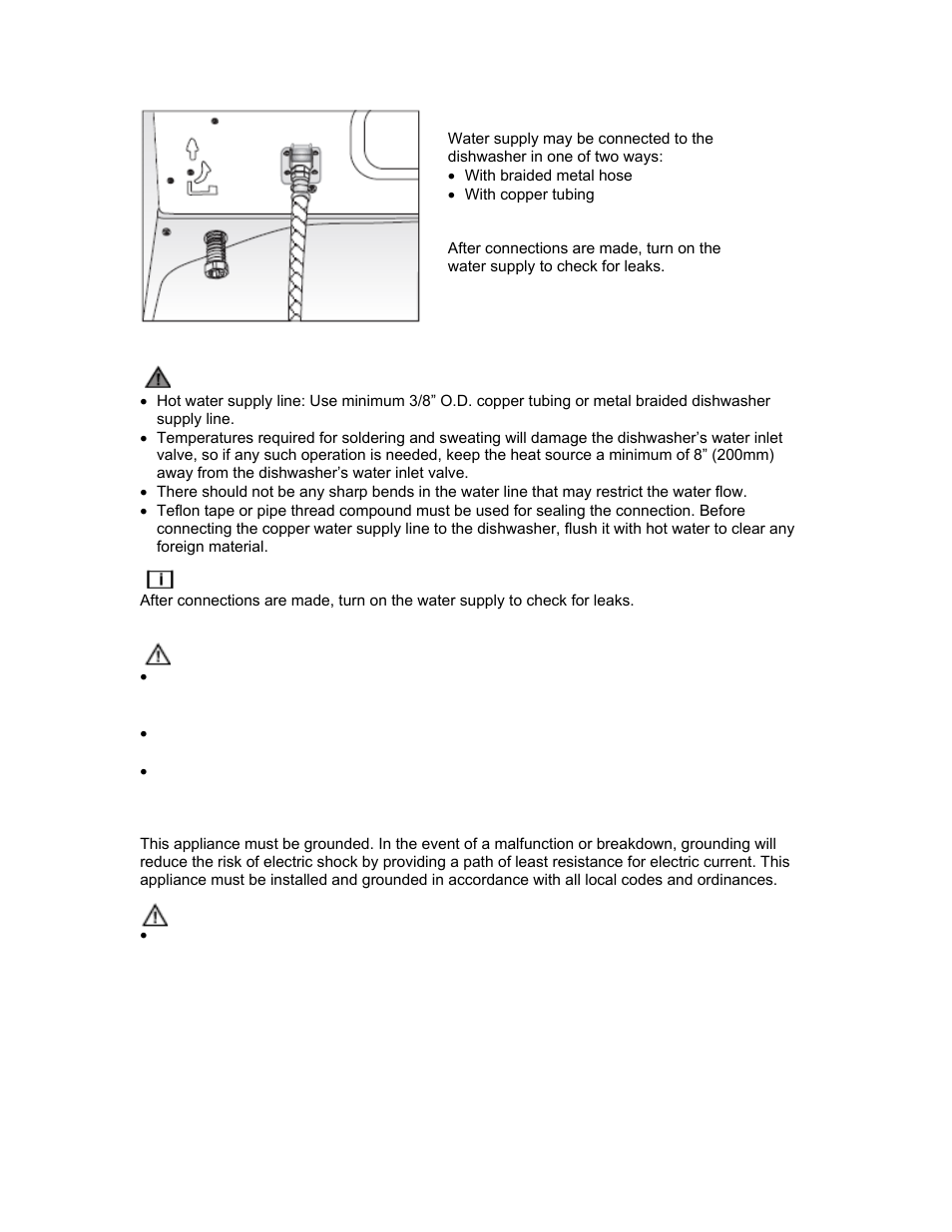 Summit DW2432SS Installation Manual User Manual | Page 16 / 20