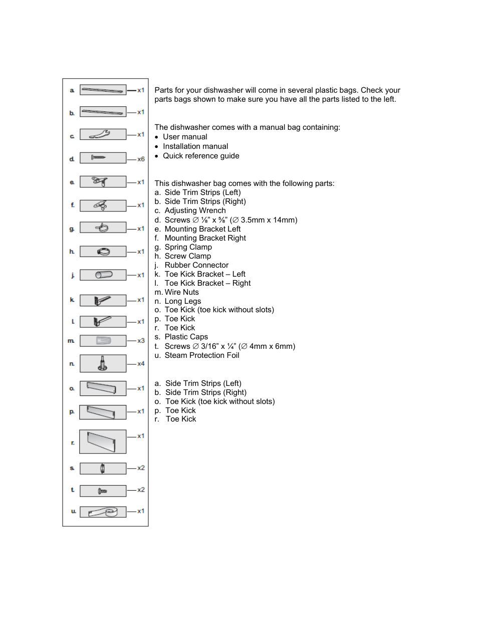 Summit DW2432SS Installation Manual User Manual | Page 6 / 20