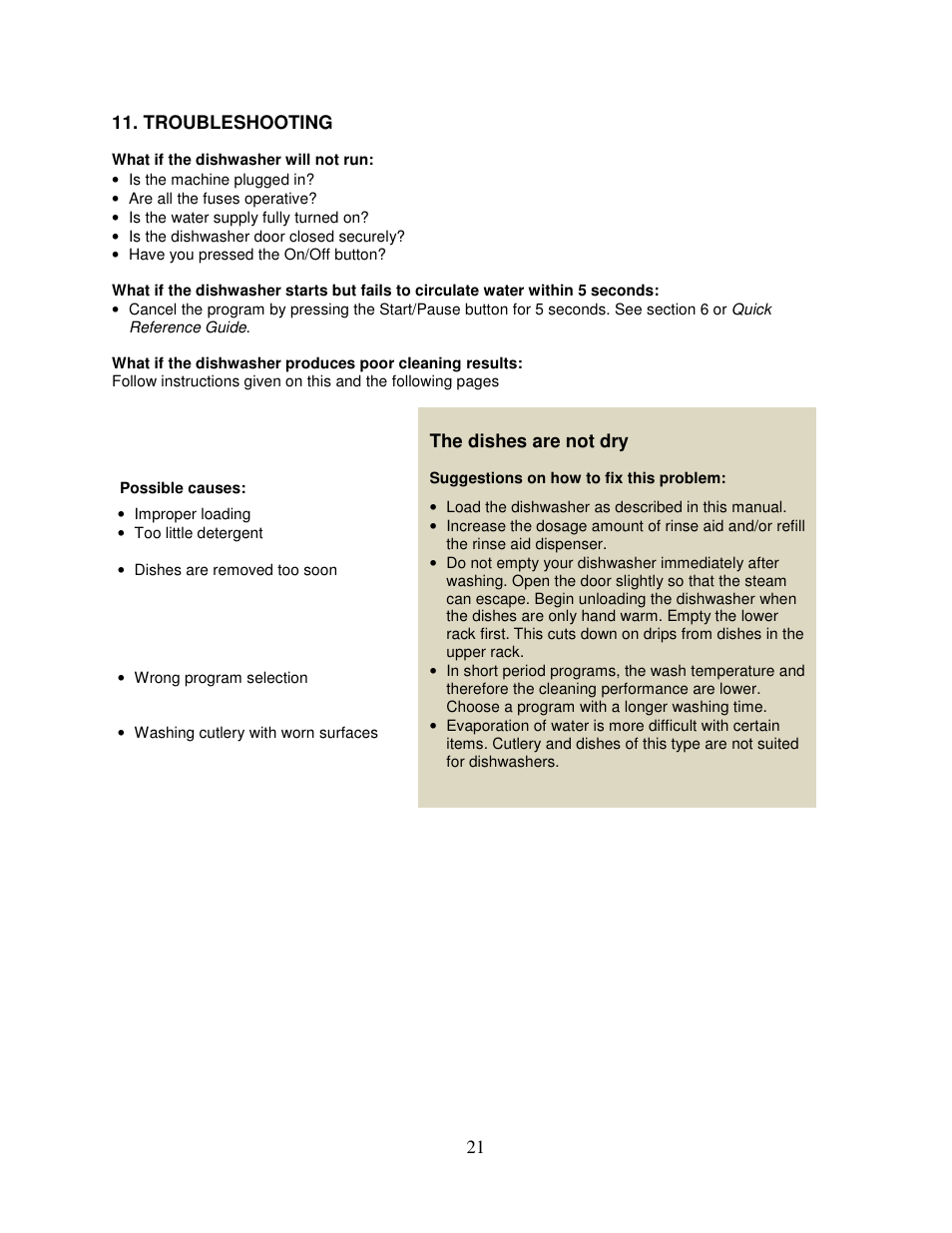 Summit DW2432SS User  Manual User Manual | Page 23 / 30