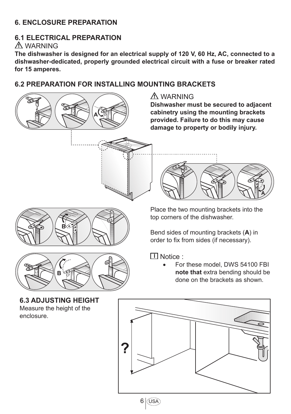 Summit DW18 Installation Manual User Manual | Page 9 / 25