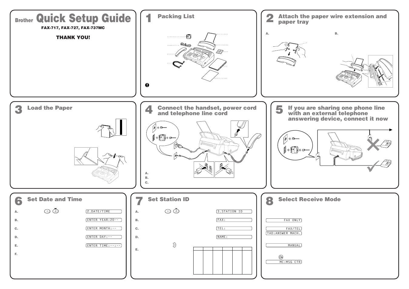 Brother LF1613001 User Manual | 1 page