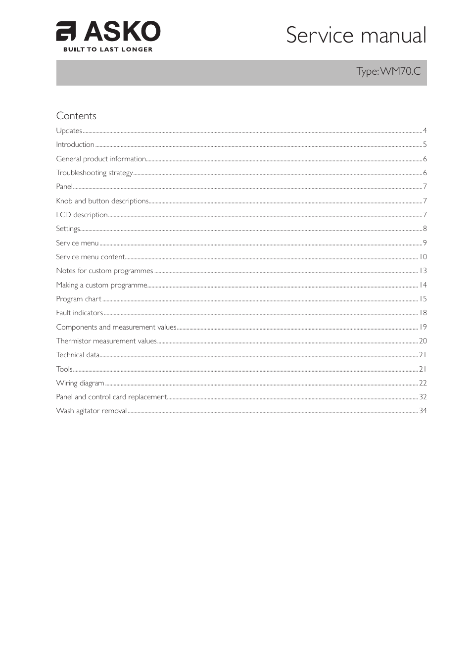 Summit WMC64P Service Manual User Manual | Page 3 / 38
