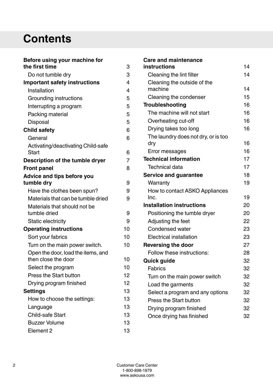 Summit TDC111V User  Manual User Manual | Page 2 / 32