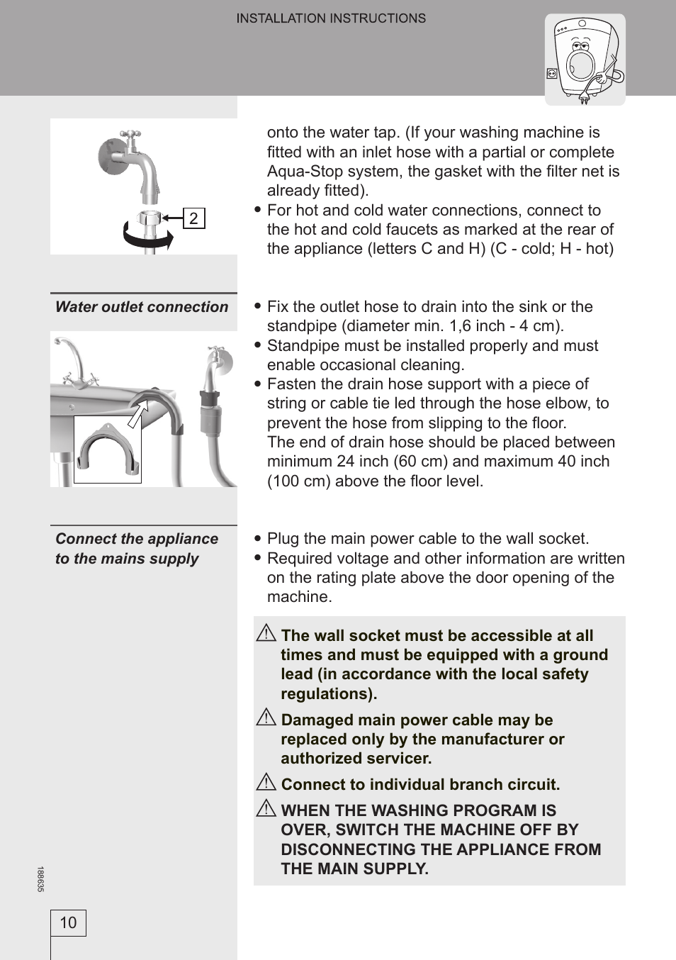 Summit SPW1103ADA User Manual | Page 10 / 28