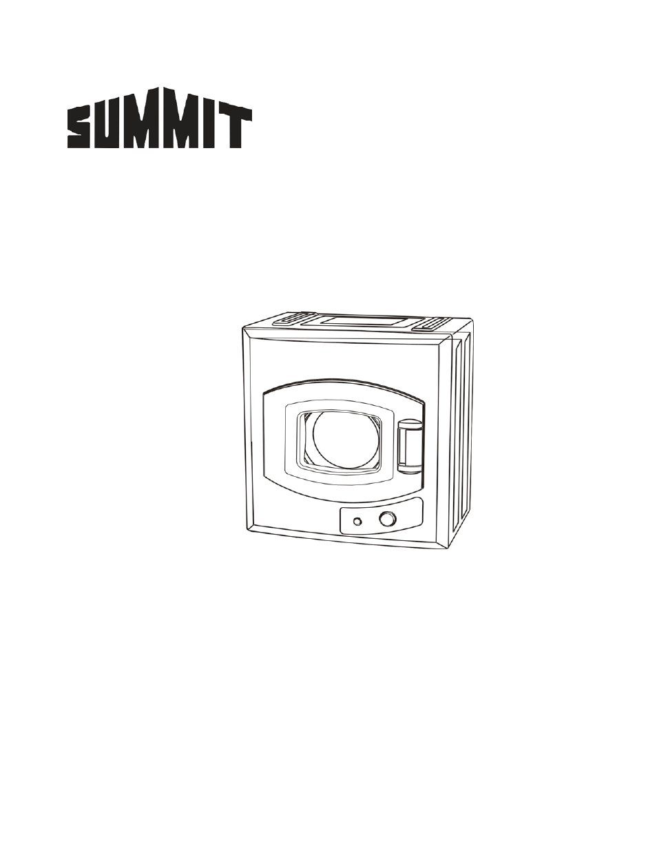 Summit SPD1205 User Manual | 16 pages