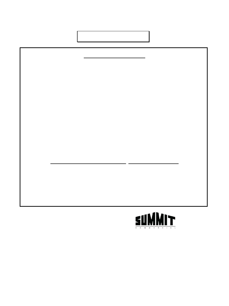 Limited warranty | Summit SCM1800M2 User Manual | Page 20 / 20