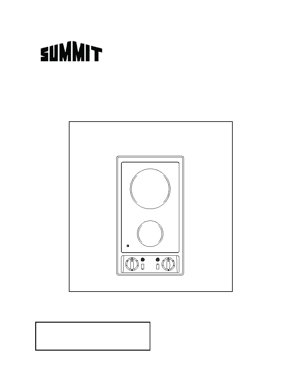 Summit CR2B120 User Manual | 12 pages