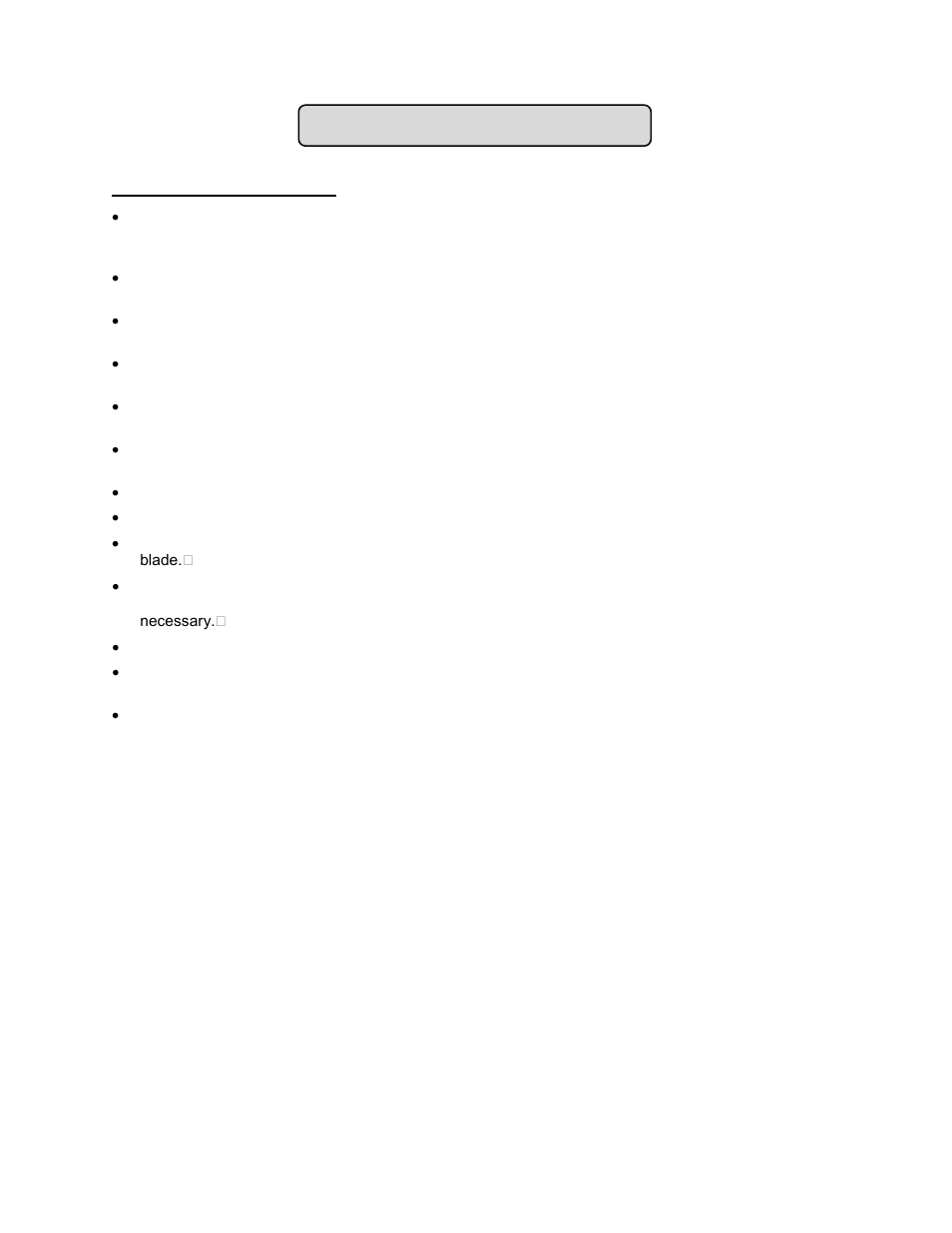Care and maintenance | Summit CR2B120 User Manual | Page 10 / 12