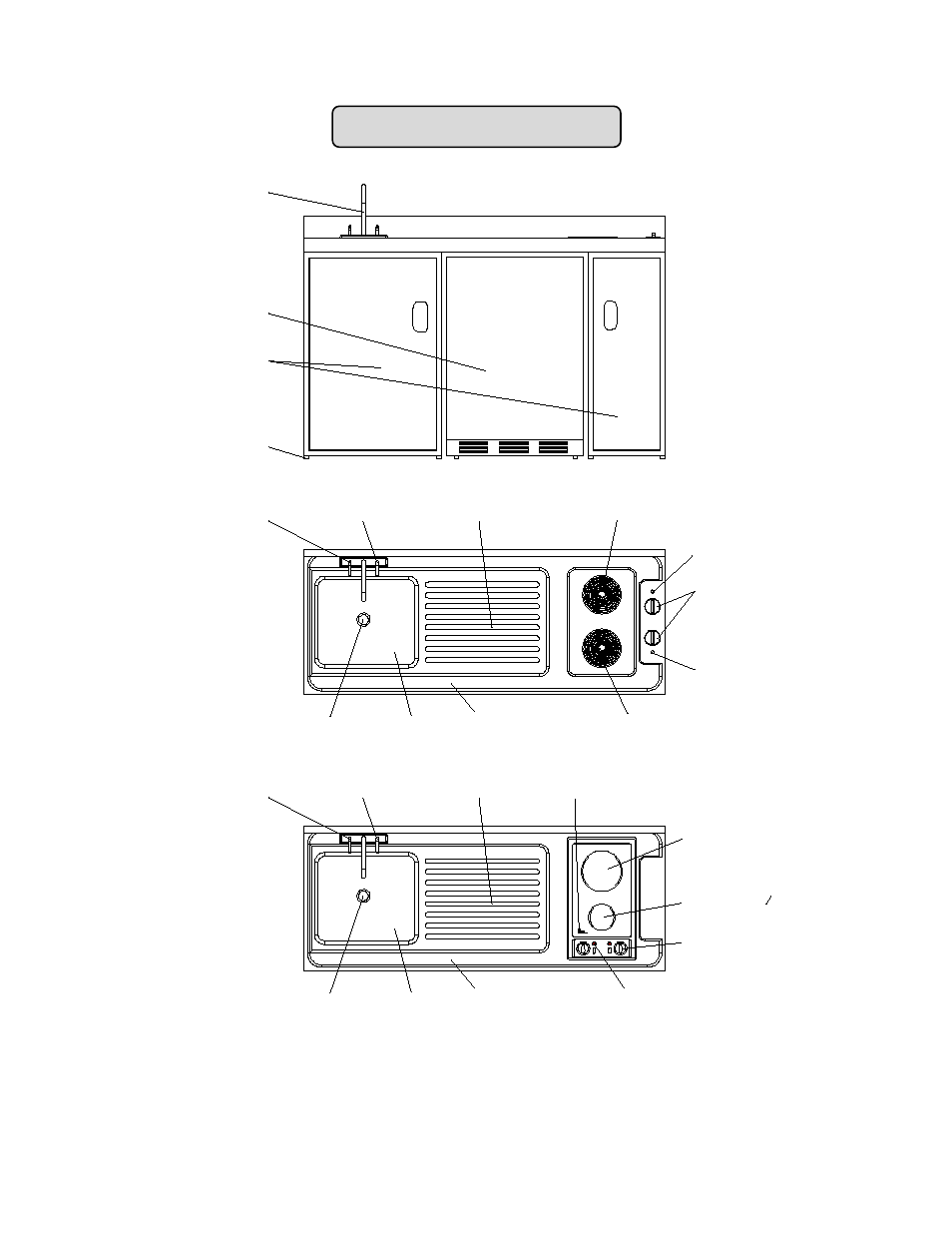 Location of parts | Summit C60ELGLASS User Manual | Page 6 / 16