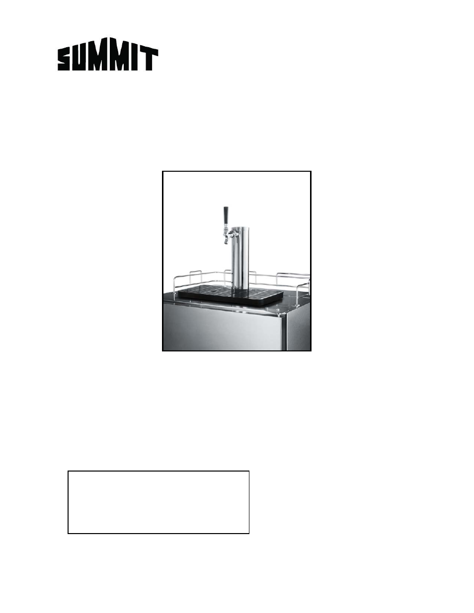 Summit SBC490 User Manual | 20 pages