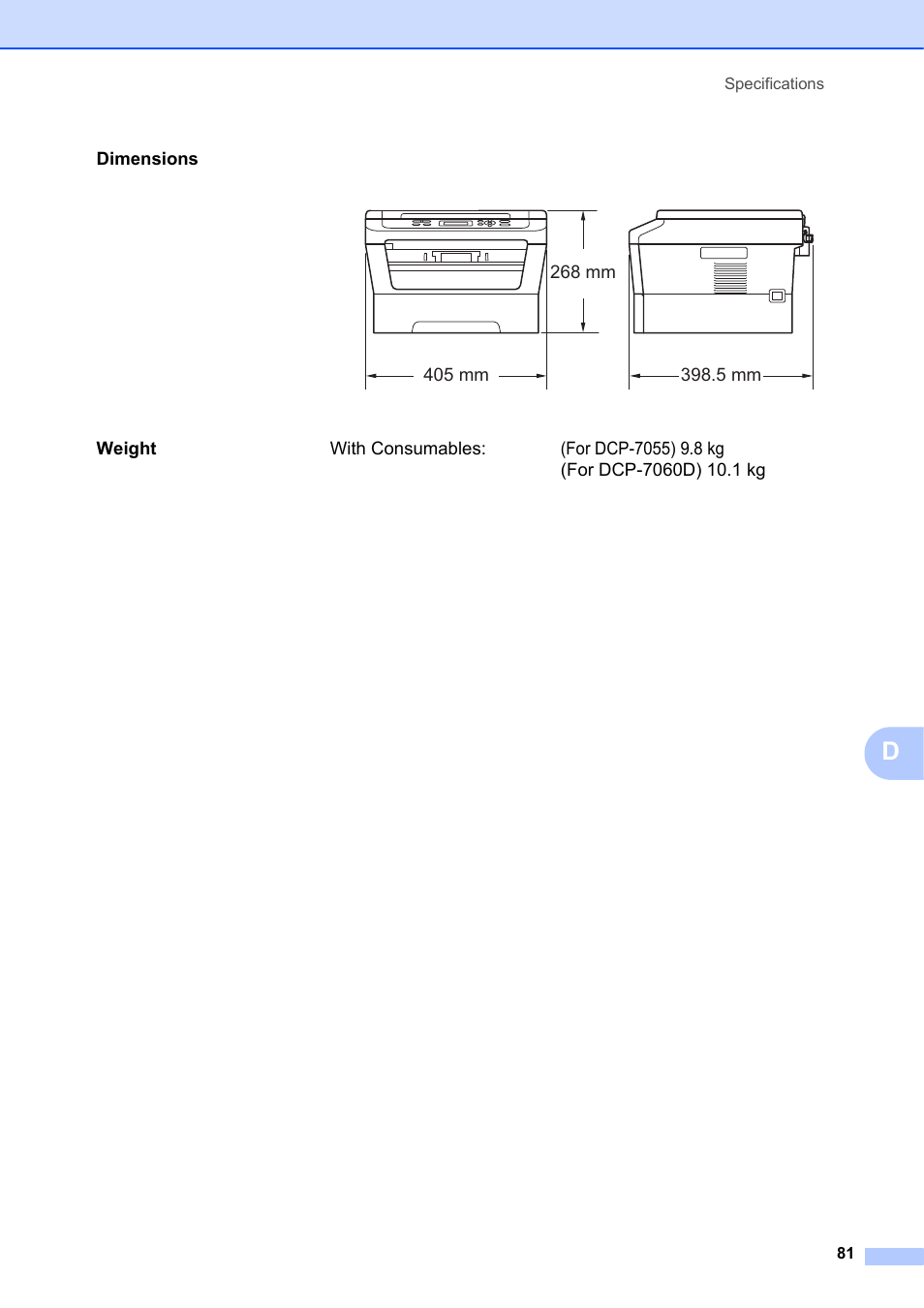 Brother DCP-7055 User Manual | Page 87 / 100