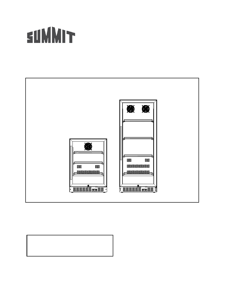 Summit SCR1156 User Manual | 14 pages