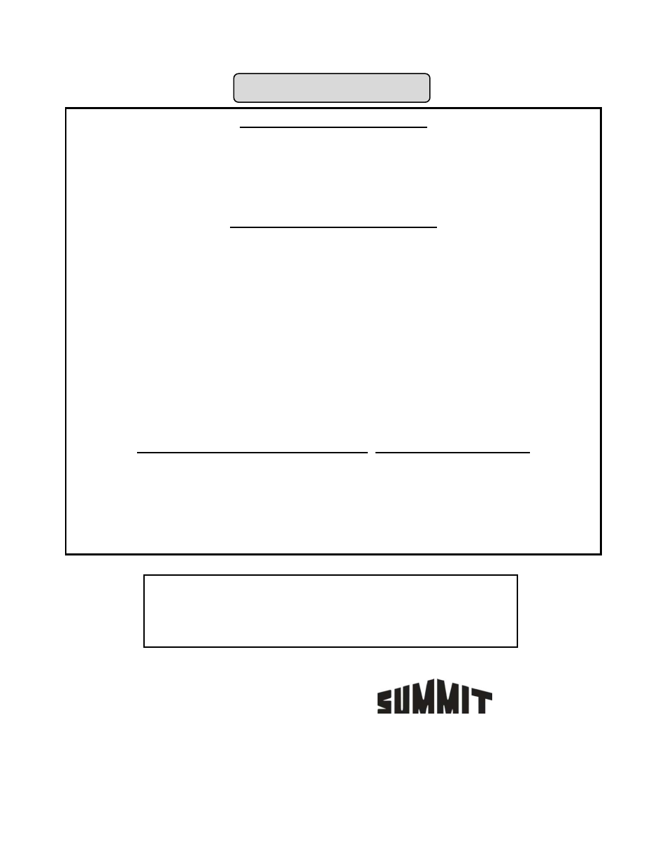 Limited warranty | Summit SCR1156 User Manual | Page 14 / 14