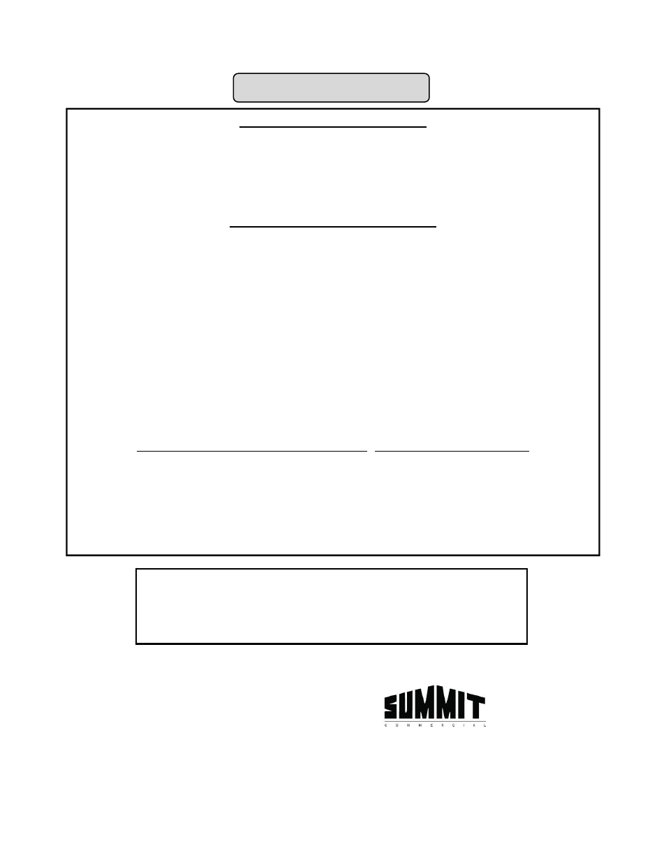 Limited warranty | Summit SCR312L User Manual | Page 12 / 12