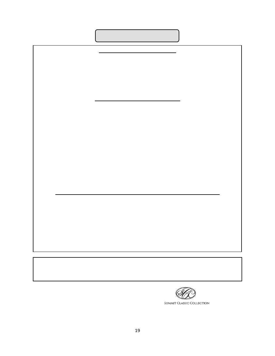 Limited warranty | Summit SBC590 User Manual | Page 20 / 20