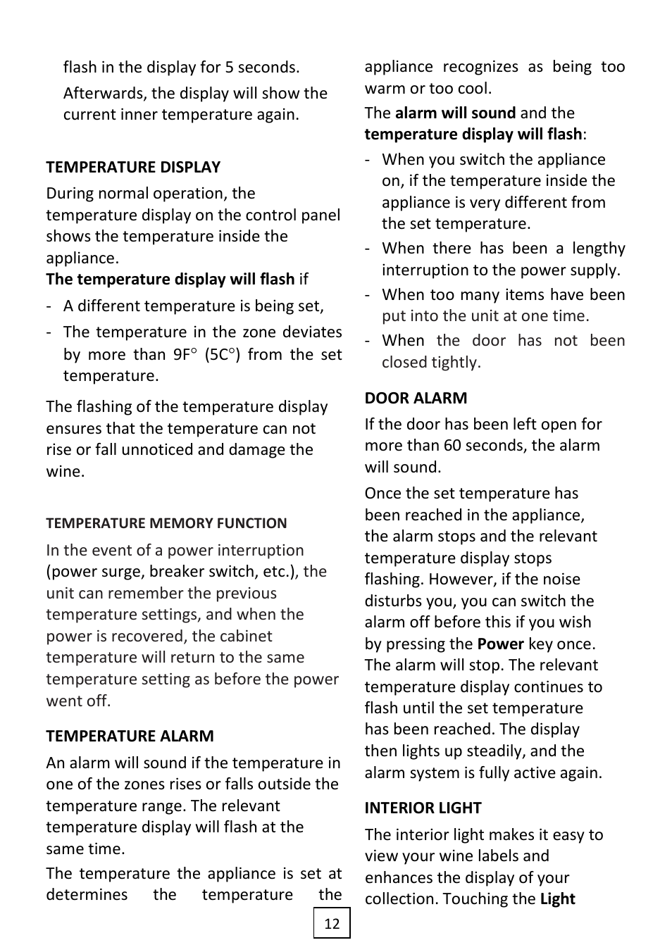 Summit VC60D User Manual | Page 13 / 24