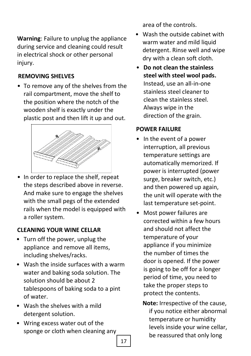 Summit VC60D User Manual | Page 18 / 24