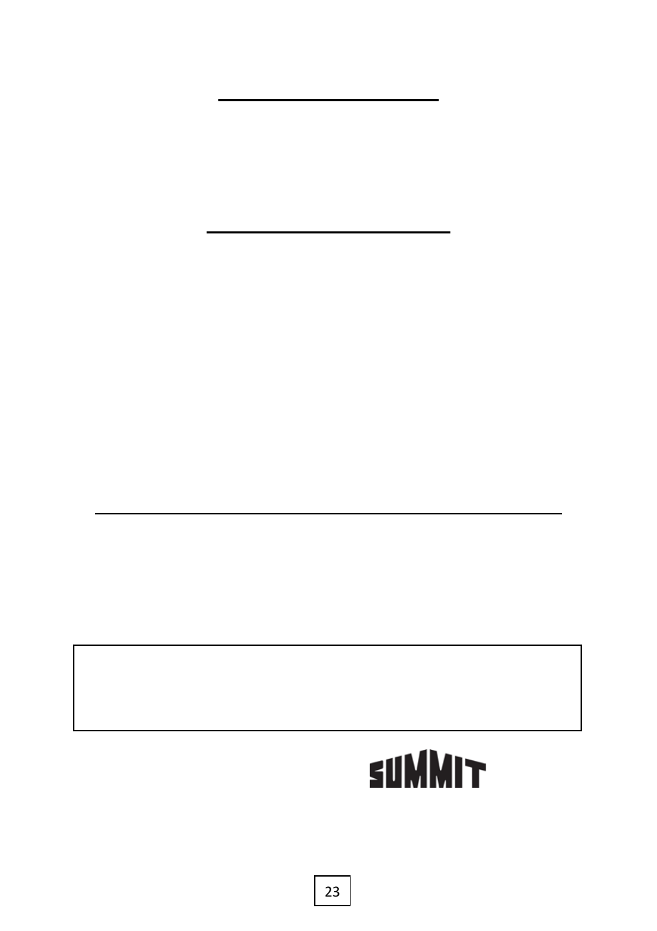 Limited warranty | Summit VC60D User Manual | Page 24 / 24
