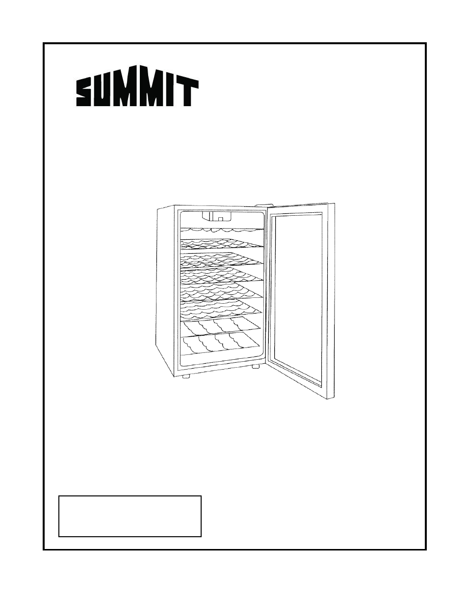 Summit SWC525LBI User Manual | 12 pages