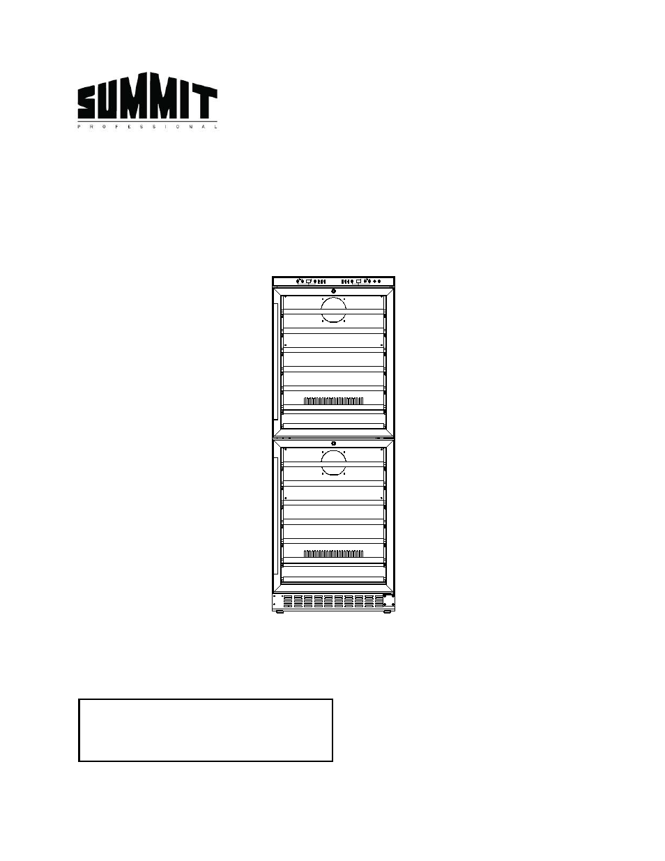 Summit SWC1875 User Manual | 14 pages