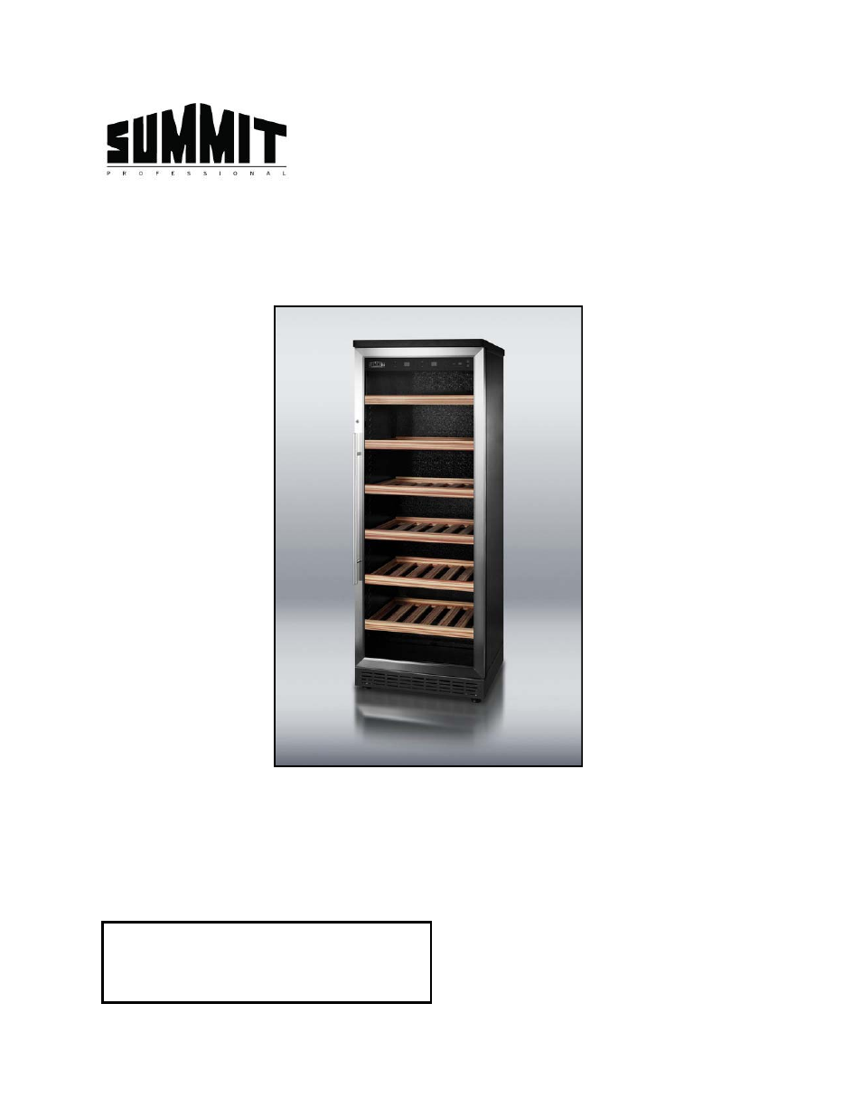 Summit SWC1545 User Manual | 13 pages