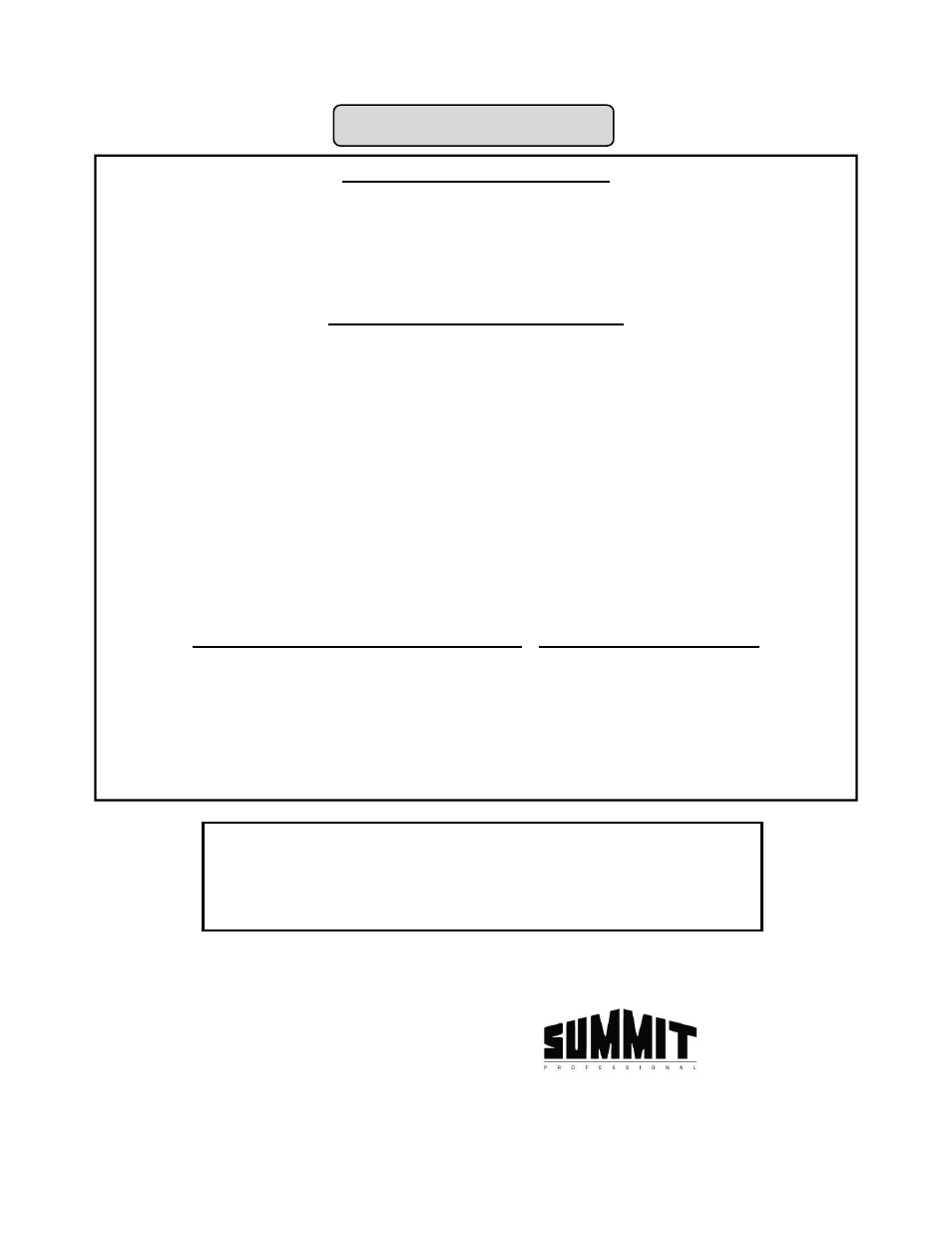 Limited warranty | Summit SWC1545 User Manual | Page 13 / 13