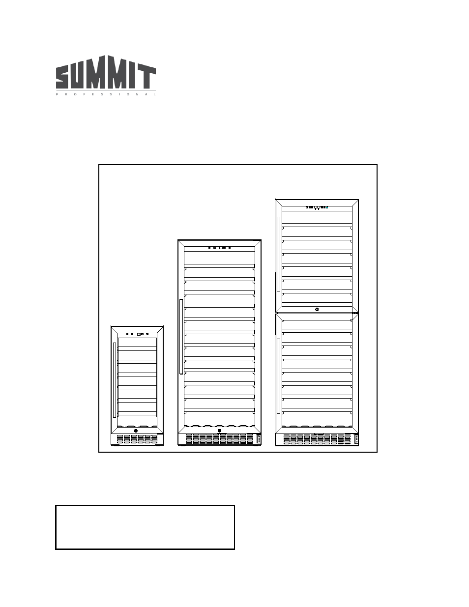 Summit SWC1875B User Manual | 20 pages