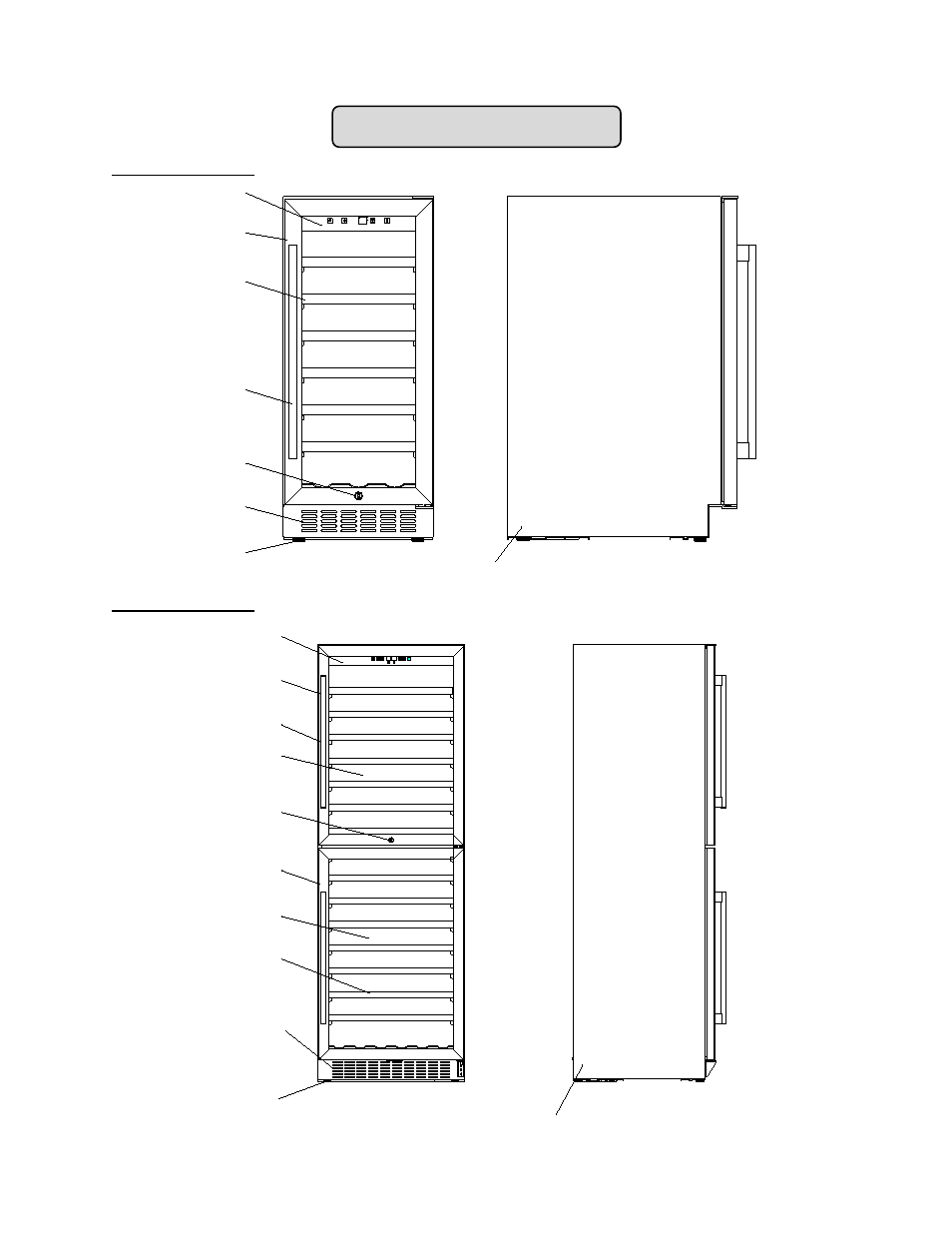 Location of parts | Summit SWC1966 User Manual | Page 5 / 20