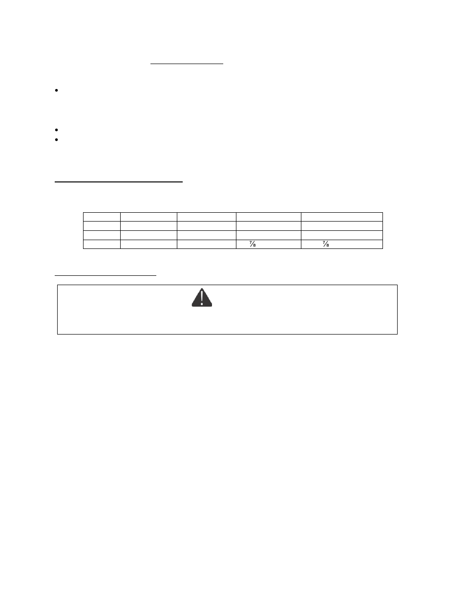 Warning | Summit SWC1966 User Manual | Page 8 / 20